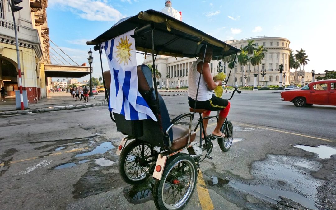 Rickshaw through Havana (Bike Taxi)