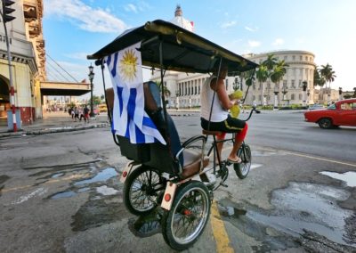 Wycieczka rikszą przez Havanę